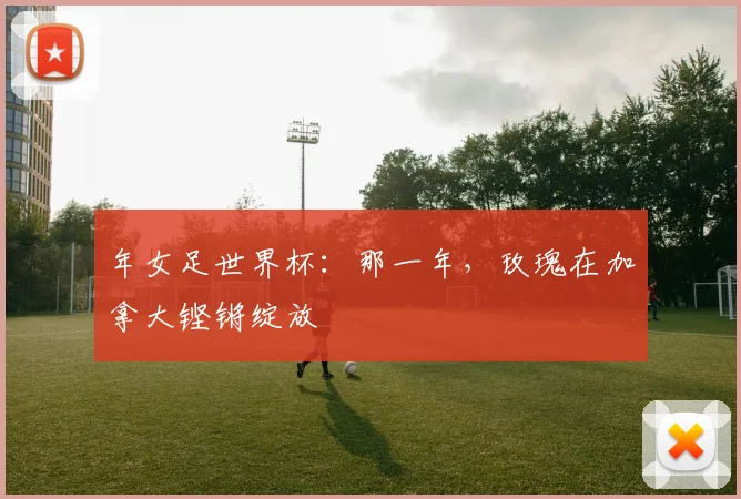 年女足世界杯：那一年，玫瑰在加拿大铿锵绽放