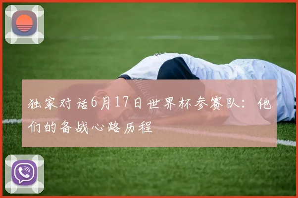独家对话6月17日世界杯参赛队：他们的备战心路历程